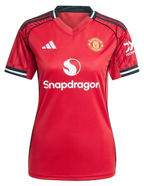 Jersey de  Manchester United  manga corta Adidas  para mujer