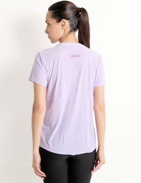 Playera deportiva para correr Hoka de mujer