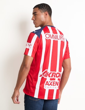 Jersey de  Club Deportivo Guadalajara local manga corta Puma  para hombre