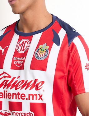 Jersey de  Club Deportivo Guadalajara local manga corta Puma  para hombre