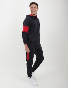 Conjunto deportivo ajustado K-Swiss con jareta para hombre