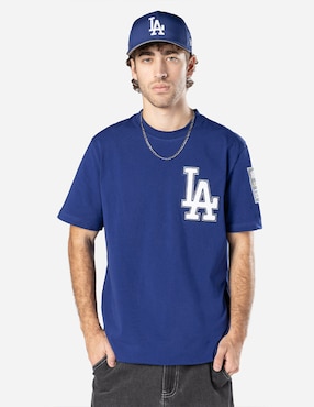 Playera deportiva para béisbol New Era Los Angeles Dodgers unisex