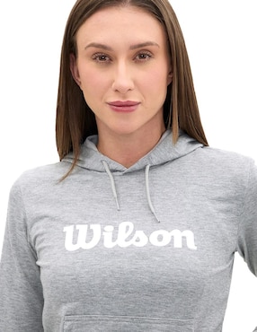 Sudadera Wilson con capucha y bolsa para mujer