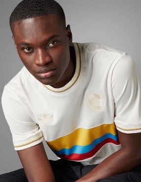 Jersey de selección de fútbol de Colombia conmemorativo Adidas para hombre