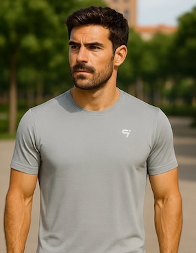 Playera deportiva para correr Squadra de hombre