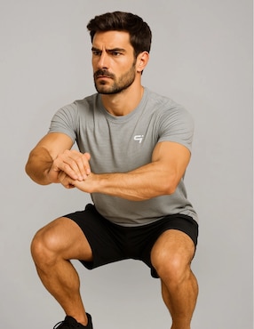 Playera deportiva para correr Squadra de hombre