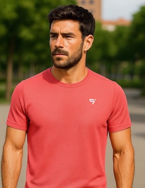 Playera deportiva para correr Squadra de hombre