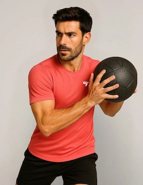 Playera deportiva para correr Squadra de hombre