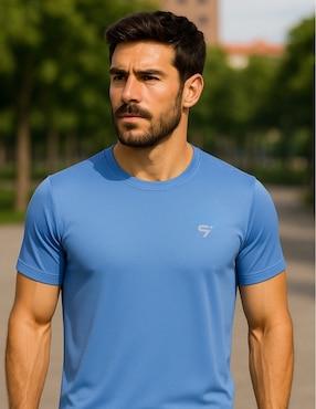 Playera deportiva para correr Squadra de hombre