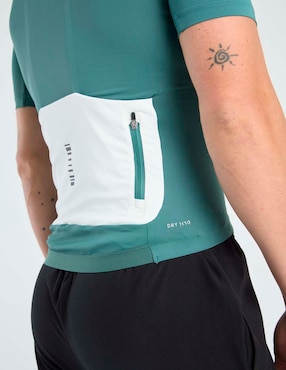 Playera deportiva para ciclismo X10 de hombre