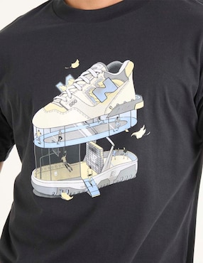 Playera deportiva casual New Balance de hombre