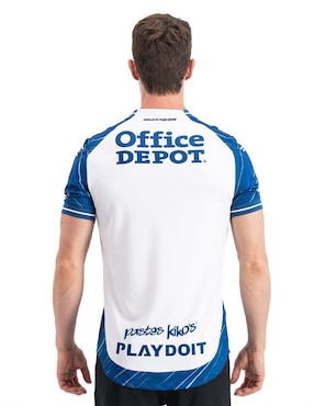Jersey de Club de Fútbol Pachuca manga corta Skechers para hombre
