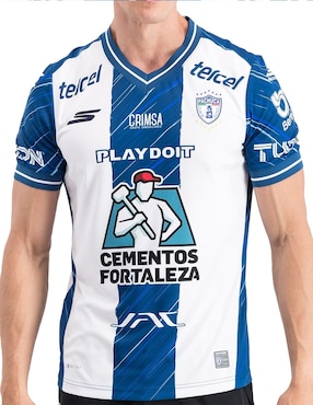 Jersey de Club de Fútbol Pachuca manga corta Skechers para hombre