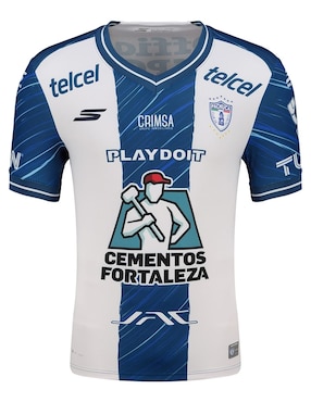 Jersey de Club de Fútbol Pachuca manga corta Skechers para hombre