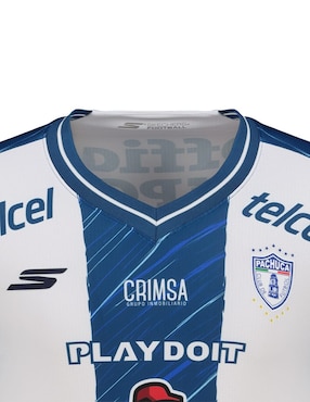 Jersey de Club de Fútbol Pachuca manga corta Skechers para hombre