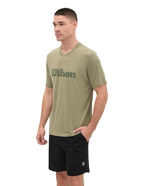 Playera deportiva para entrenamiento Wilson de hombre