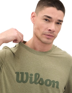 Playera deportiva para entrenamiento Wilson de hombre