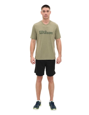 Playera deportiva para entrenamiento Wilson de hombre