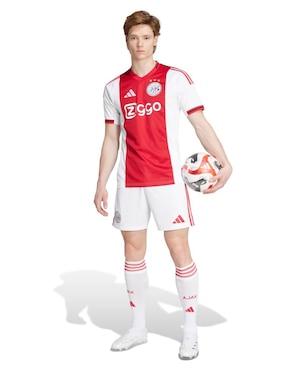 Jersey de  Ajax local manga corta Adidas  para hombre