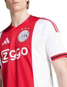 Jersey de  Ajax local manga corta Adidas  para hombre