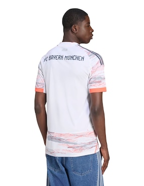 Jersey de  Bayern Munich visitante manga corta Adidas  para hombre