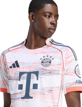 Jersey de  Bayern Munich visitante manga corta Adidas  para hombre
