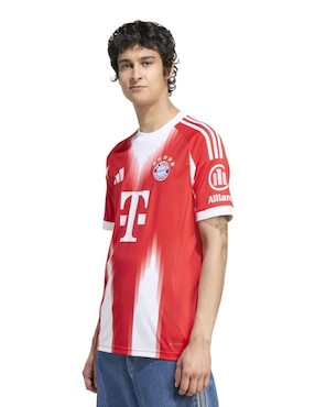 Jersey de Bayern Munich local manga corta Adidas para hombre