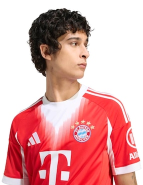 Jersey de Bayern Munich local manga corta Adidas para hombre