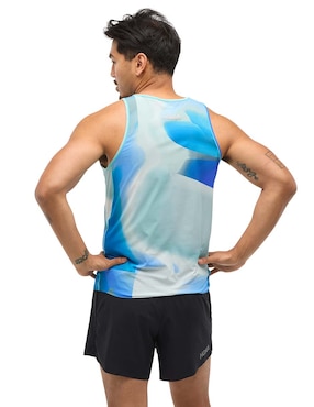 Playera deportiva para correr Hoka Airolite Run de hombre