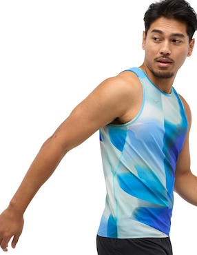 Playera deportiva para correr Hoka Airolite Run de hombre