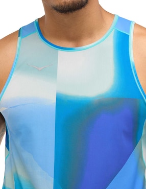 Playera deportiva para correr Hoka Airolite Run de hombre