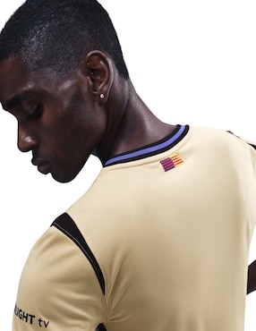 Jersey de Fútbol Club Barcelona local manga corta Nike para hombre