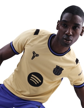 Jersey de Fútbol Club Barcelona local manga corta Nike para hombre