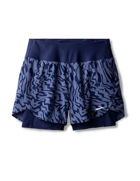 Short con malla Brooks para correr mujer