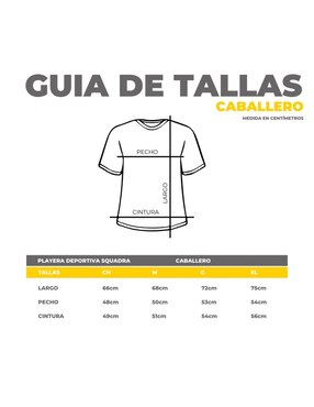Playera deportiva para entrenamiento Squadra de hombre