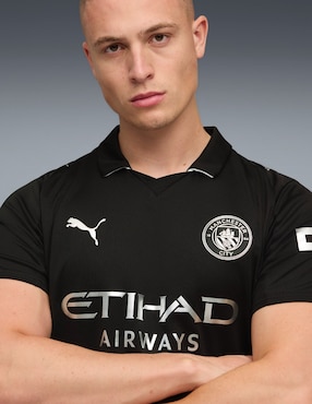 Jersey de Manchester City visitante manga corta Puma para hombre