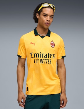 Jersey de AC Milan manga corta Puma para hombre
