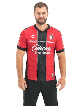 Jersey de Atlas Fútbol Club local manga corta Charly para hombre