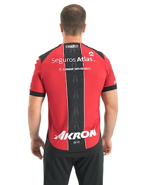 Jersey de Atlas Fútbol Club local manga corta Charly para hombre