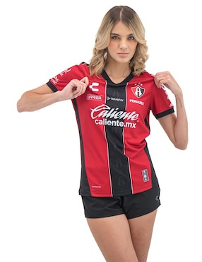 Jersey de Atlas Fútbol Club local manga corta Charly para mujer