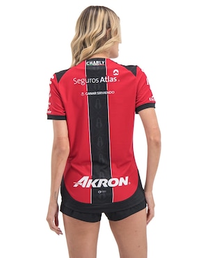Jersey de Atlas Fútbol Club local manga corta Charly para mujer
