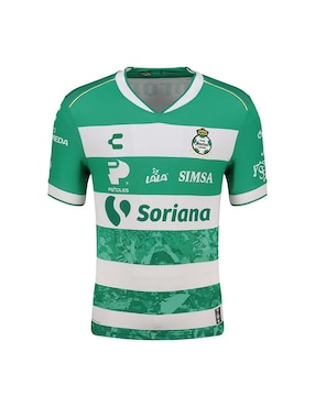 Jersey de  Club Santos Laguna local manga corta Charly  para hombre