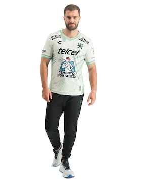 Jersey de Club León visitante manga corta Charly para hombre