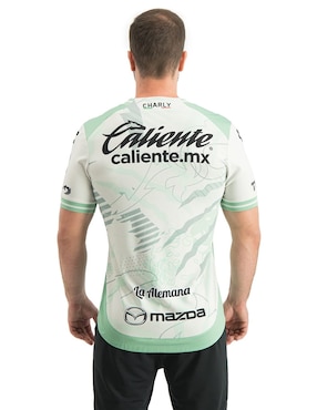 Jersey de Club León visitante manga corta Charly para hombre
