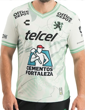 Jersey de Club León visitante manga corta Charly para hombre
