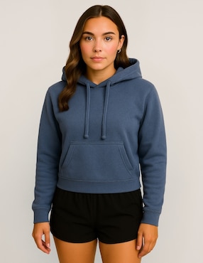 Sudadera Squadra Básico con capucha para mujer