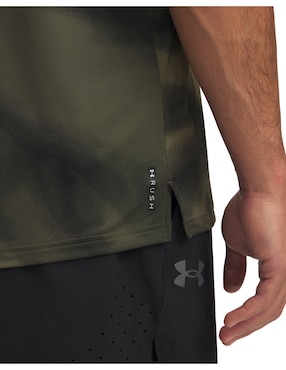 Playera deportiva para entrenamiento Under Armour Vanish Energy Printed SS de hombre