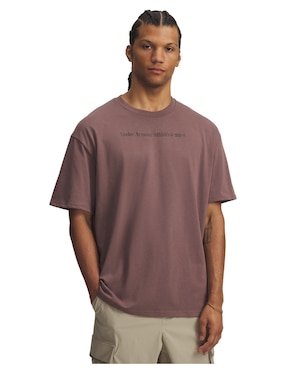 Playera deportiva para entrenamiento Under Armour UA HWT RUNNING SHOE OS SS de hombre