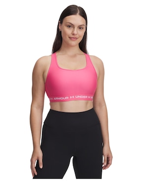Top deportivo Under Armour Crossback Mid Bra para entrenamiento mujer
