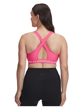 Top deportivo Under Armour Crossback Mid Bra para entrenamiento mujer